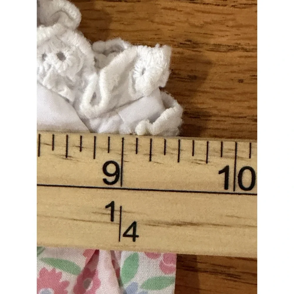 The Beaufort Bonnet Company Bitsy Bubble Meadow Romper 6-12 Month Baby Girl TBBC